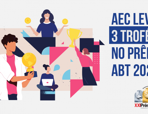 AEC LEVA 3 TROFÉUS NO PRÊMIO ABT 2021