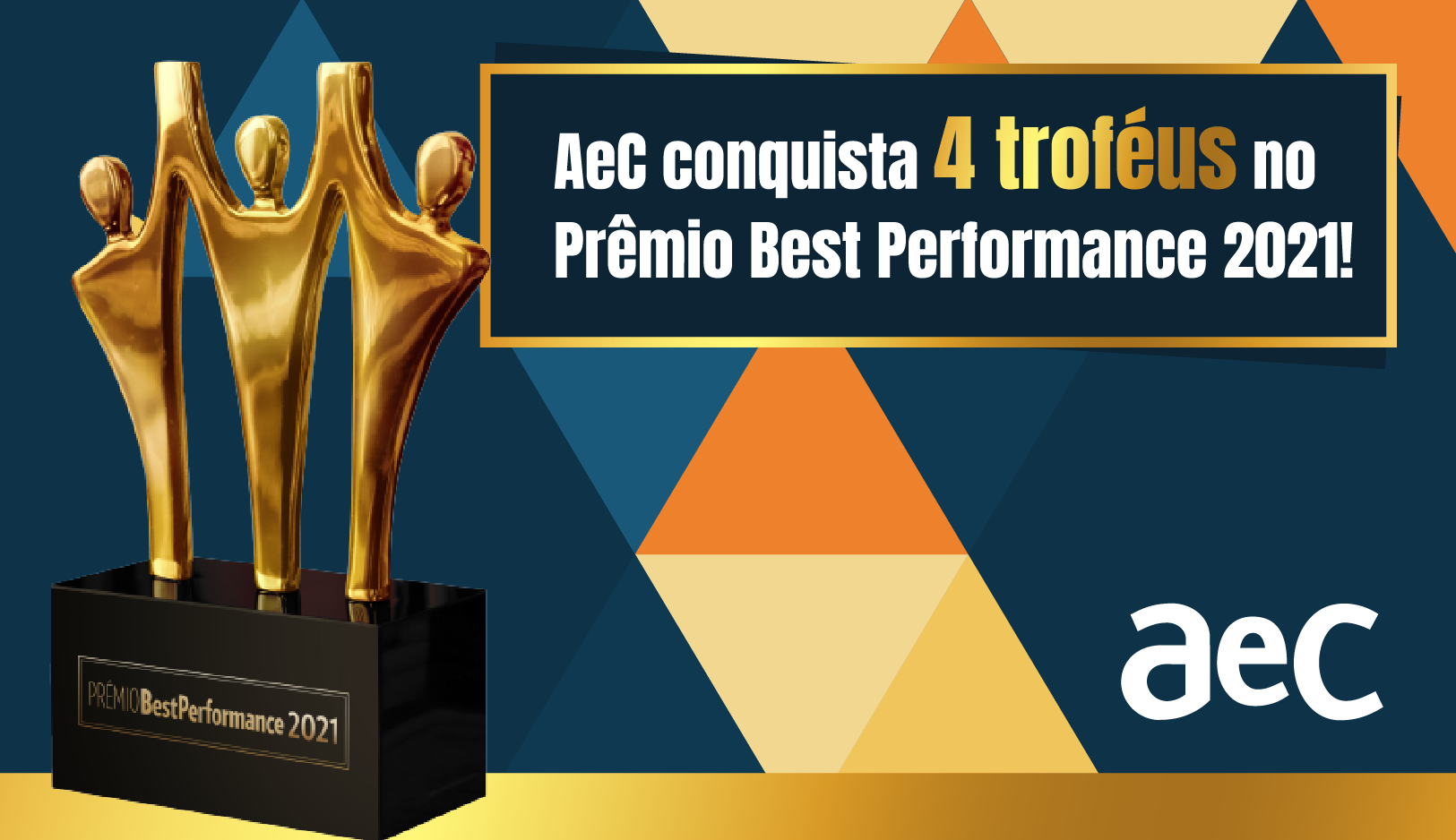 AeC conquista 4 troféus no Prêmio Best Performance